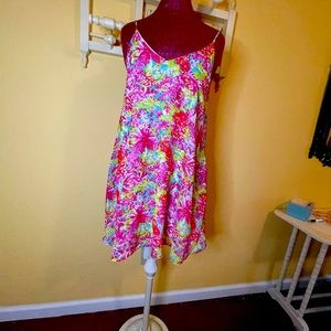 Small Peach Love California strap dress